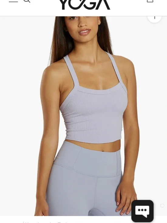 NWT FREE PEOPLE | FP Movement All Clear Rib Crop Camisole Sz M - Picture 6 of 16